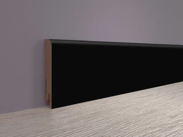 Плинтус MDF Bonkeel 24032 Чёрный Софт (100х16х2400 мм) в Ростове-на-Дону