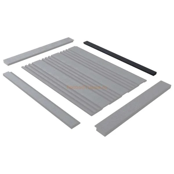 Финишный молдинг LF124B BK114K левый декорированный (31х12х2700мм) в Ростове-на-Дону