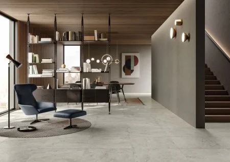 Керамогранит Italon Метрополис Абсолют Сильвер 80х80 (Натуральная и Реттифицированная) в Ростове-на-Дону