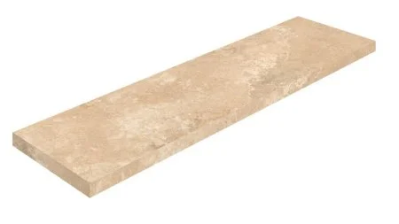 Керамогранит Coliseum Аурелия Беж Ступень угловая левая (Натуральный, 33х120) в Ростове-на-Дону