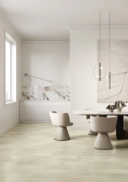 Паркетная доска Quartz Parquet Классик 7 мм Клён Американский Белый 400-56 в Ростове-на-Дону