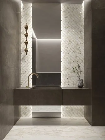 Керамогранит Italon Этернум Каррара 80х160 (Натуральная и Реттифицированная) в Ростове-на-Дону