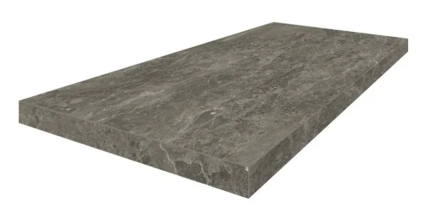 Керамогранит Coliseum Да Винчи Браун Ступень угловая левая (Натуральный, 33х60) в Ростове-на-Дону