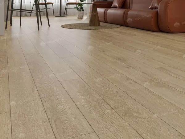 Каменно-полимерная плитка Alpine Floor Grand Sequoia Village Миндаль ECO 11-607 4мм, 43 класс в Ростове-на-Дону