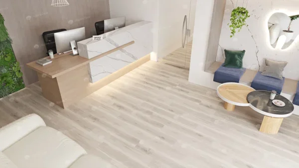 Кварц-виниловая плитка Alpine Floor Ultra Дуб Полярный ЕСО 5-19 2 мм. 34 класс в Ростове-на-Дону