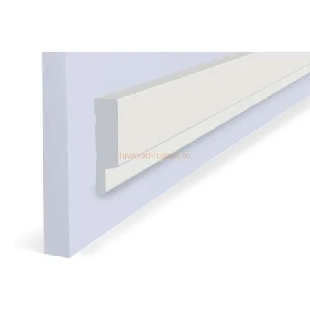 Финишный молдинг LF124A NP правый белый (42х12х2700мм) в Ростове-на-Дону