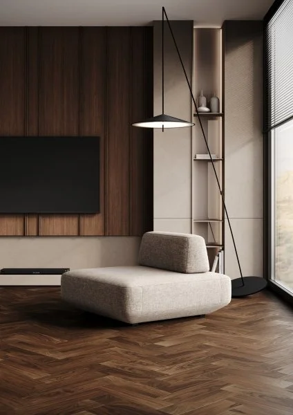 Паркетная доска Quartz Parquet Штучный паркет Орех Американский 44-400-29 в Ростове-на-Дону