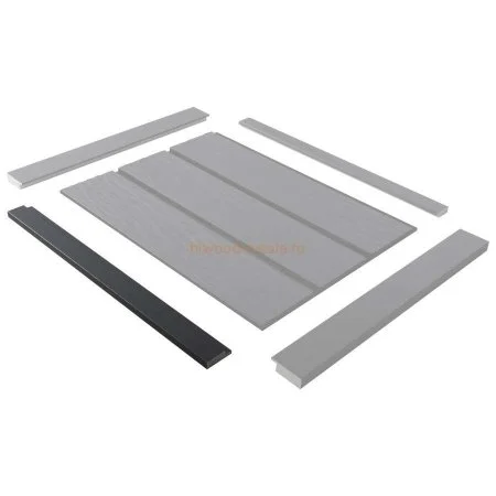 Финишный молдинг LF124A GR15K правый декорированный (42х12х2700мм) в Ростове-на-Дону