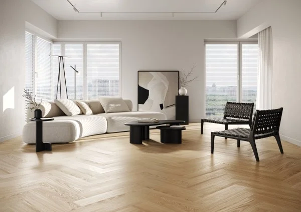 Паркетная доска Quartz Parquet Английская Ёлка Дуб Тоскана 33-407 в Ростове-на-Дону