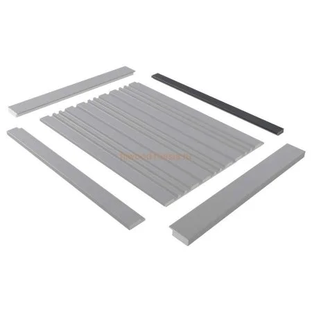 Финишный молдинг LF124B GR3 левый декорированный (31х12х2700мм) в Ростове-на-Дону