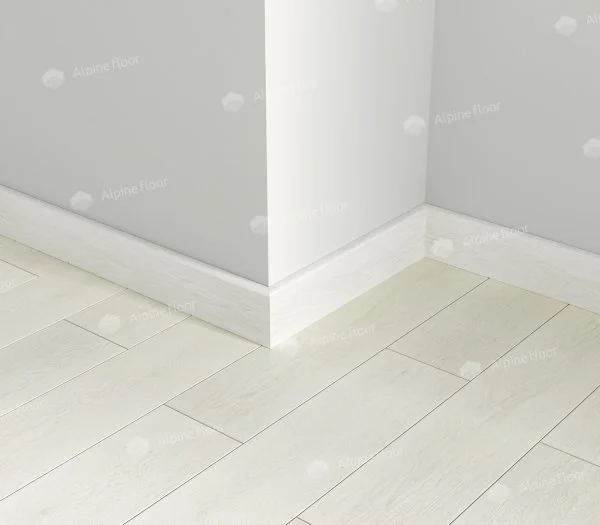 Кварцевый плинтус Alpine Floor Parquet Light 13-0 Белый в Ростове-на-Дону