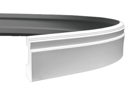 Плинтус Европласт 1.53.101 (110х26х2000 мм) Гибкий в Ростове-на-Дону