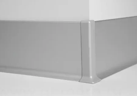 Угол наружный для плинтуса Fezard ALP-60 (Алюм) в Ростове-на-Дону