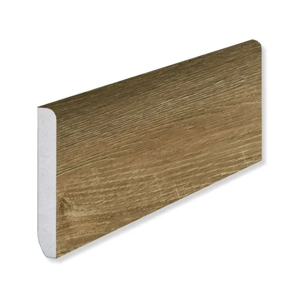 Кварцевый плинтус Fargo 61W921 Дуб Прага градиент 80х11х2200 мм в Ростове-на-Дону