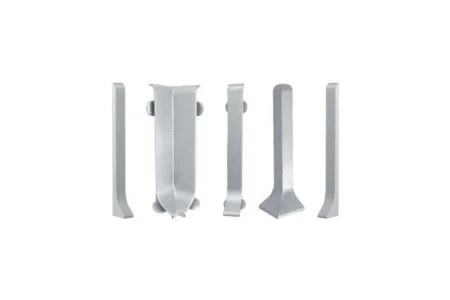 Внутренний угол для плинтуса ЭлитПроф Плоский 80 (ПВХ) в Ростове-на-Дону