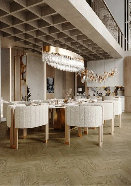 Паркетная доска Quartz Parquet Штучный паркет Дуб Конго 44-1258-54 в Ростове-на-Дону