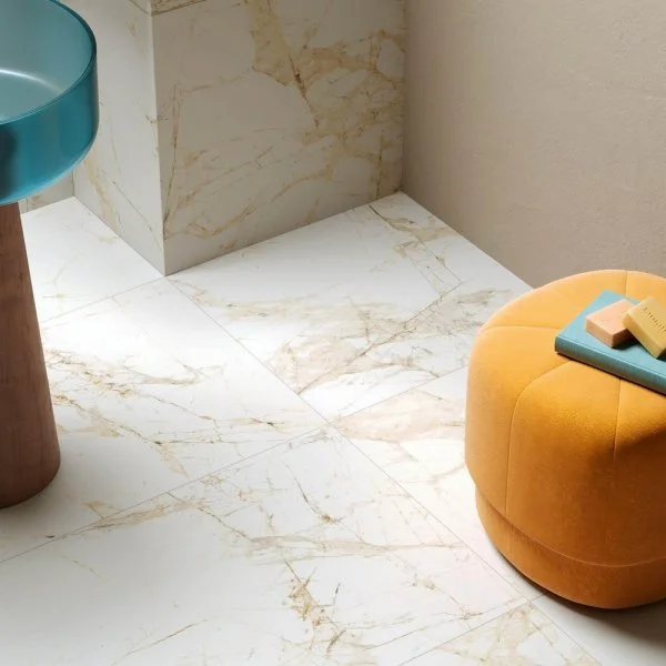 Керамогранит Coliseum Канова Уайт 60х120 (Натуральный и Реттифицированный) в Ростове-на-Дону