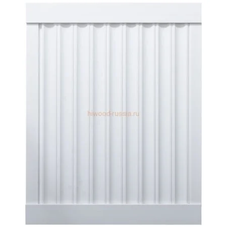 Финишный молдинг LF124B NP левый белый (31х12х2700мм) в Ростове-на-Дону