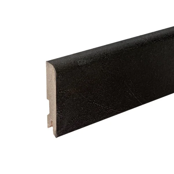 Плинтус MDF Bonkeel 24034 Чёрный Лофт (80х16х2400 мм) в Ростове-на-Дону