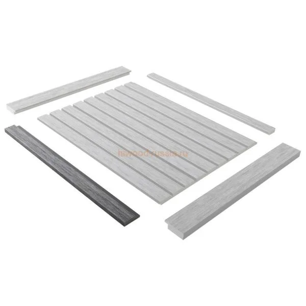 Финишный молдинг LF124A GN68 правый декорированный (42х12х2700мм) в Ростове-на-Дону