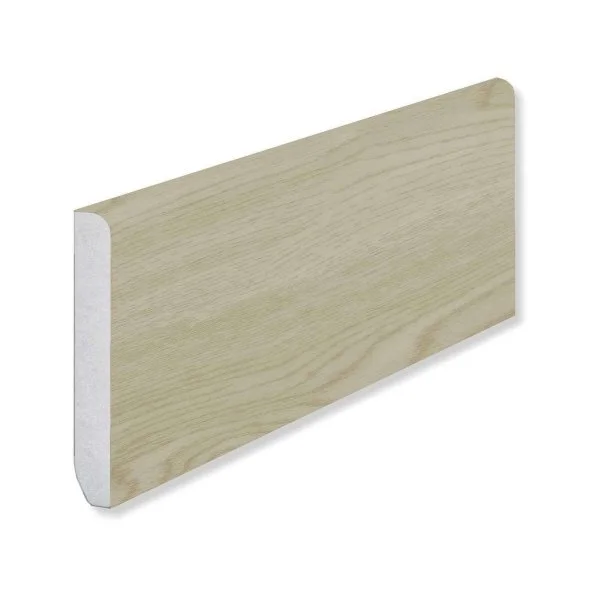 Кварцевый плинтус Fargo 18001-35 Ясень Белый 80х11х2200 мм в Ростове-на-Дону