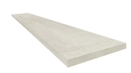 Керамогранит Coliseum Экспо Уайт Ступень угловая правая (Натуральный, 33х60) в Ростове-на-Дону