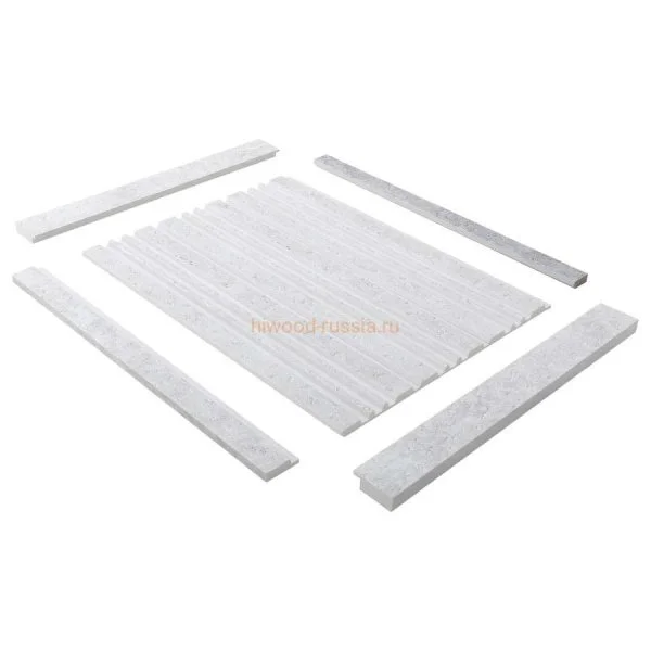 Финишный молдинг LF124B W50 левый декорированный (31х12х2700мм) в Ростове-на-Дону