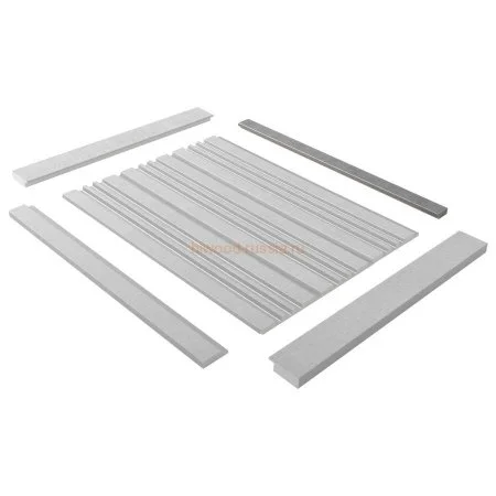 Финишный молдинг LF124B S339S левый декорированный (31х12х2700мм) в Ростове-на-Дону