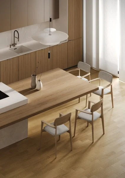 Паркетная доска Quartz Parquet Штучный паркет Дуб Шампань 44-414 в Ростове-на-Дону