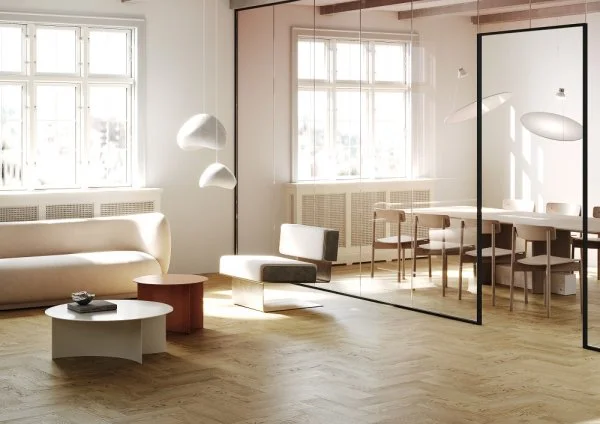 Кварц-виниловая плитка Fargo Herringbone 44-5003-4 Дуб Неаполь в Ростове-на-Дону