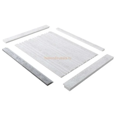 Финишный молдинг LF124A W50 правый декорированный (42х12х2700мм) в Ростове-на-Дону