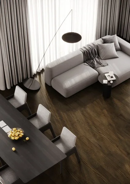 Паркетная доска Quartz Parquet Классик 7 мм Дуб Брауни 413 в Ростове-на-Дону