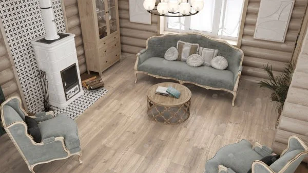 Каменно-полимерная плитка Alpine Floor Real Wood Дуб Натуральный ECO 2-5, 6 мм 43 класс в Ростове-на-Дону