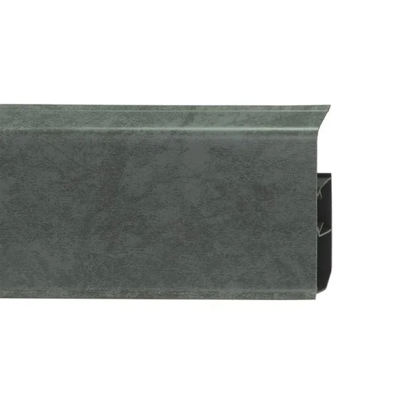 Пластиковый плинтус Royce №340 Мрамор Тёмный (80х24х2200мм) в Ростове-на-Дону