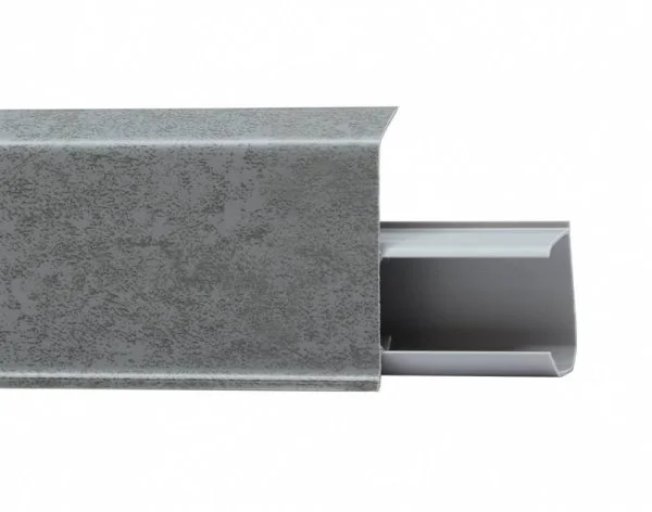 Пластиковый плинтус Royce №551 Грей (55х23х2200мм) в Ростове-на-Дону