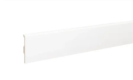 Плинтус дюрополимерный Bonkeel 01 Белый (80х14х2000 мм) в Ростове-на-Дону