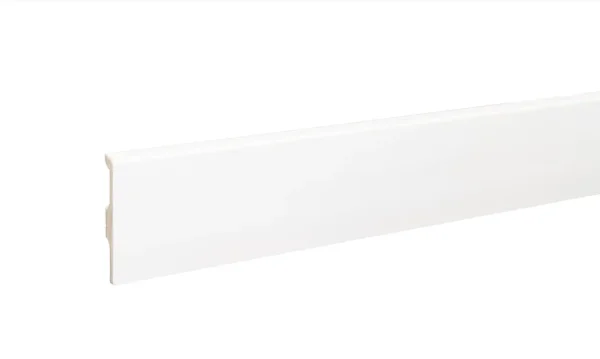 Плинтус дюрополимерный Bonkeel 01 Белый (80х14х2000 мм) в Ростове-на-Дону