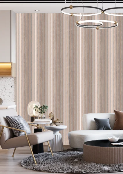 Декоративная панель для стен HiWood LV129 BR417N (120х12х2700мм) в Ростове-на-Дону