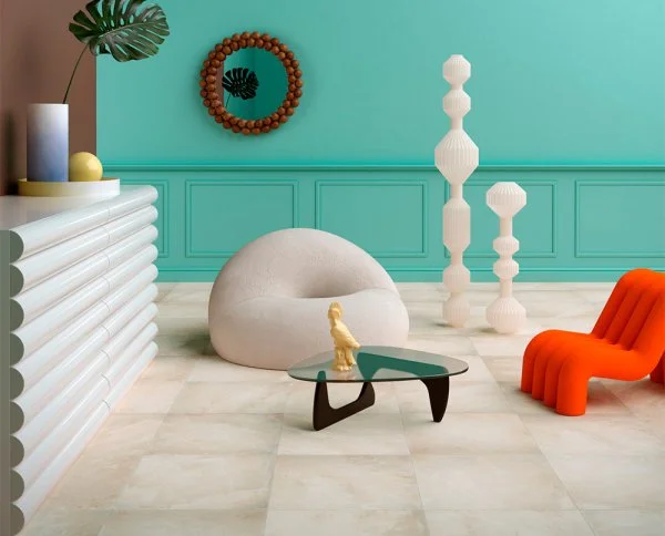 Керамогранит Coliseum Ривьера Уайт 60х60 (Натуральный и Реттифицированный) в Ростове-на-Дону