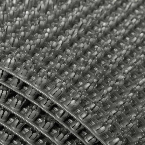 Щетинистое покрытие Альфа-Стиль 128 Серый металлик - 0,9х15 м. пог в Ростове-на-Дону