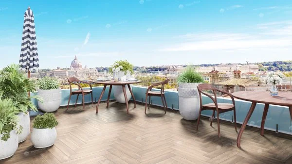 Каменно-полимерная плитка Alpine Floor Parqet Light Макадамия ECO 13-10, 4 мм 43 класс в Ростове-на-Дону