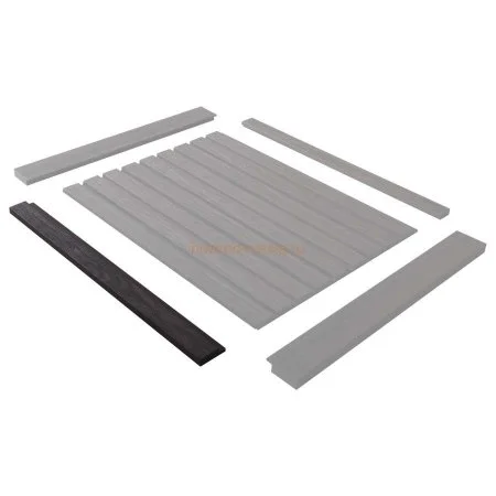 Финишный молдинг LF124A BR395 правый декорированный (42х12х2700мм) в Ростове-на-Дону