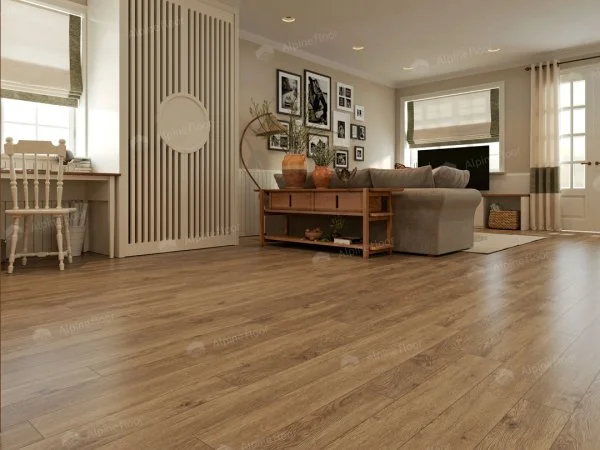 Каменно-полимерная плитка Alpine Floor Grand Sequoia Village Макадамия ECO 11-1007 4мм, 43 класс в Ростове-на-Дону