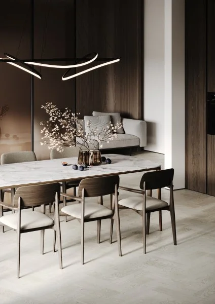 Паркетная доска Quartz Parquet Штучный паркет Дуб Скандинавский 44-1258-57 в Ростове-на-Дону