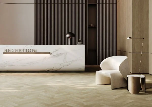 Кварц-виниловая плитка Fargo Herringbone 44-653-41 Дуб Атлантик в Ростове-на-Дону