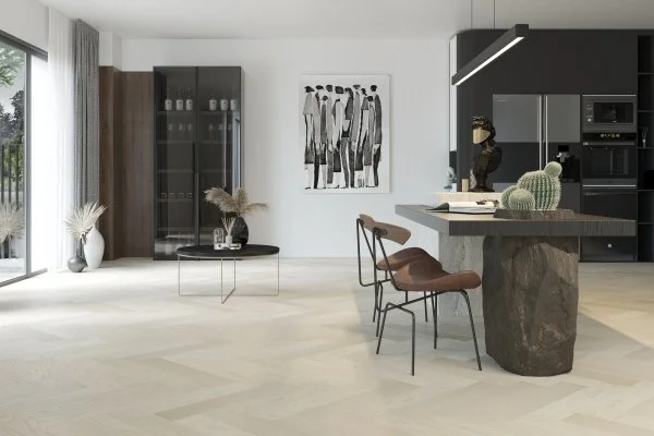 Паркетная доска Quartz Parquet Английская Ёлка Дуб Песочный 33-408 в Ростове-на-Дону