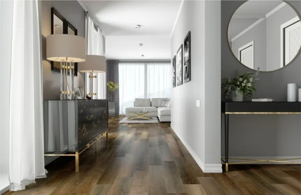 Кварц-виниловая плитка Refloor Fargo Comfort 61W921 Дуб Прага (Градиент) в Ростове-на-Дону