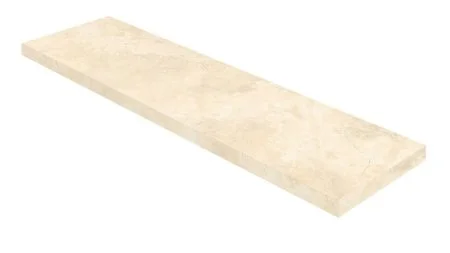 Керамогранит Coliseum Аурелия Уайт Ступень угловая правая (Натуральный, 33х120) в Ростове-на-Дону