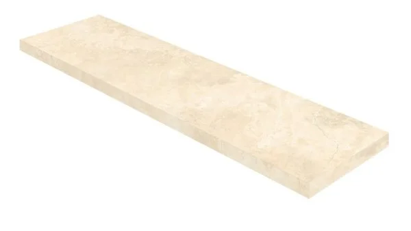 Керамогранит Coliseum Аурелия Уайт Ступень угловая правая (Натуральный, 33х120) в Ростове-на-Дону