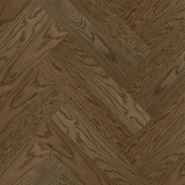 Паркетная доска Quartz Parquet Английская Ёлка Дуб Брауни 33-413 в Ростове-на-Дону